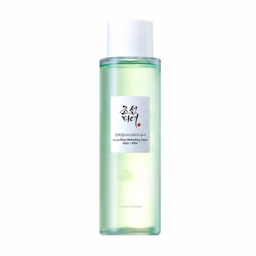 Beauty of Joseon - Green plum refreshing toner AHA BHA, 150ml - tonik o działaniu złuszczającym.jpg