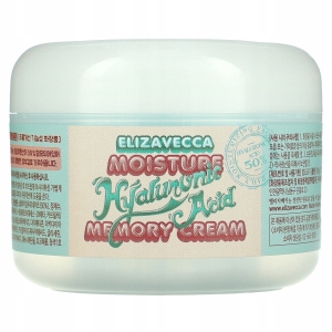 Oto zoptymalizowany opis produktu dla Koreabu.pl, przygotowany zgodnie z zasadami nowoczesnego SEO i Twoimi wytycznymi.  Elizavecca Moisture Hyaluronic Acid Memory Cream – Nawilżający Krem z Kwasem Hialuronowym 50%, 100 ml