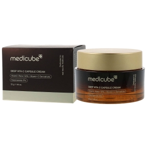 Medicube - Deep Vita C Capsule Cream, 55 g - rozjaśniający krem do twarzy