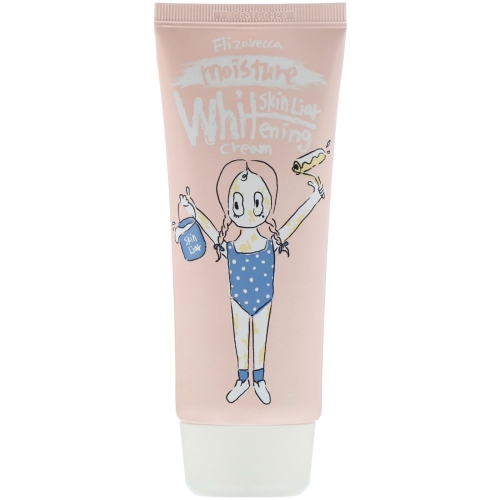 Koreabu - Elizavecca - Rozjaśniający Krem - baza - Moisture Skin Liar Whitening Cream